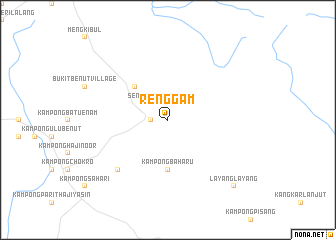 map of Renggam