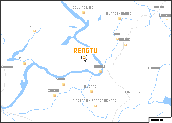 map of Rengtu