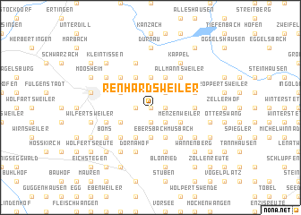 map of Renhardsweiler
