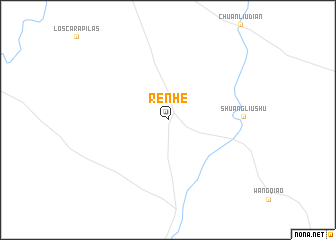 map of Renhe