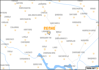 map of Renhe