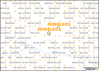 map of Renholding