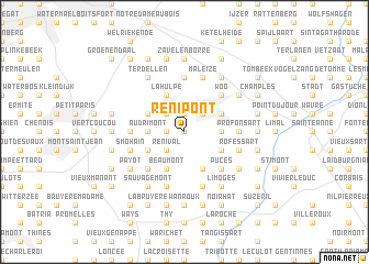 map of Renipont