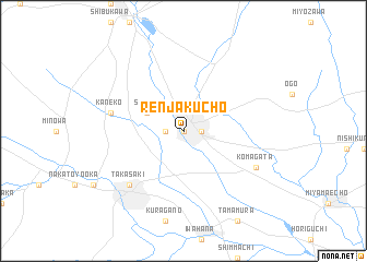 map of Renjakuchō