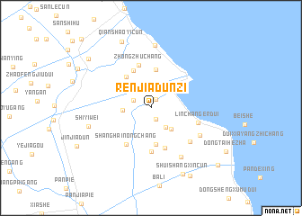 map of Renjiadunzi