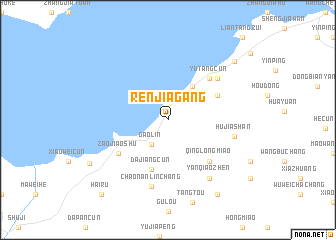 map of Renjiagang