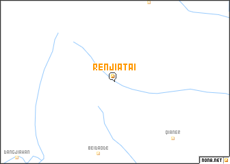 map of Renjiatai