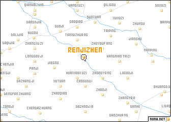 map of Renjizhen