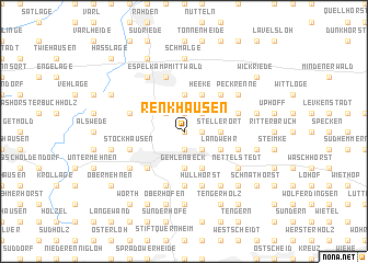 map of Renkhausen