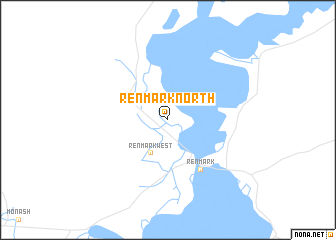 map of Renmark North