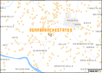 map of Renn Branch Estates