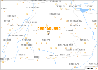 map of Renndoussa