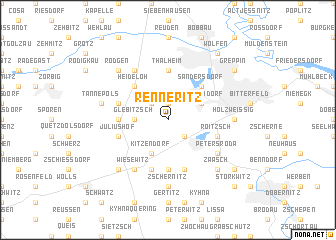 map of Renneritz