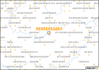 map of Rennersdorf