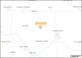 map of Renner