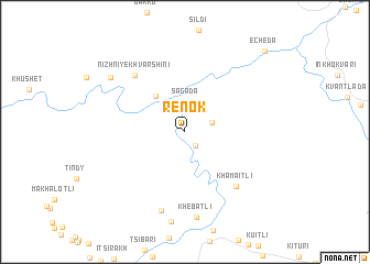 map of (( Renok ))