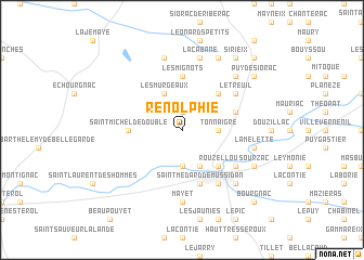 map of Renolphie