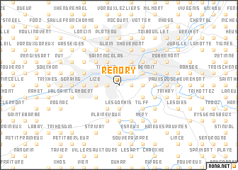map of Renory