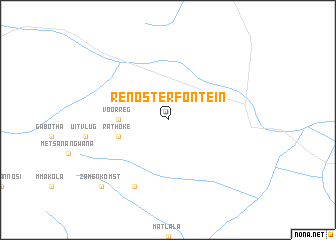 map of Renosterfontein