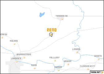 map of Reno