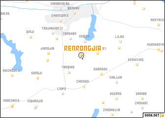 map of Renrongjia