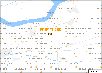 map of Renselaar