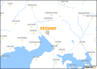 map of Renshan