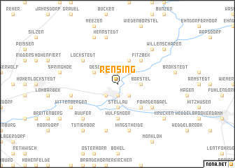 map of Rensing