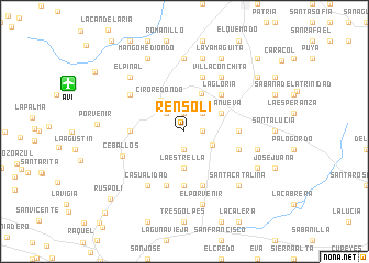map of Rensoli