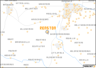 map of Renston