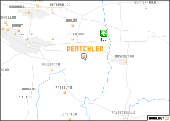 map of Rentchler