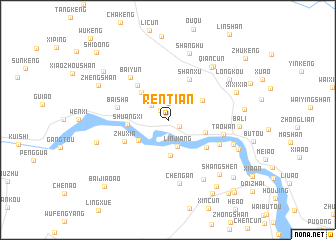 map of Rentian