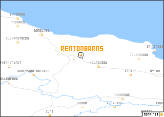 map of Renton Barns