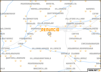 map of Renuncio