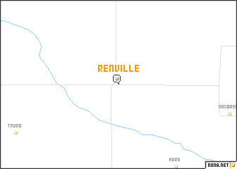 map of Renville