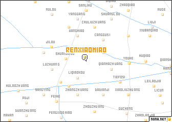 map of Renxiaomiao