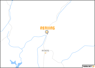 map of Renxing