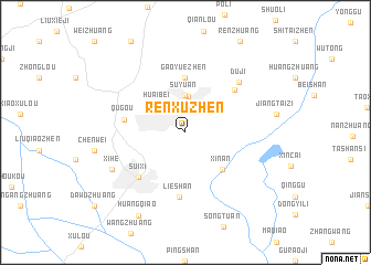 map of Renxuzhen