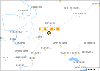 map of Renzhuang