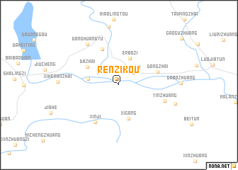 map of Renzikou