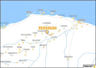 map of Reododok