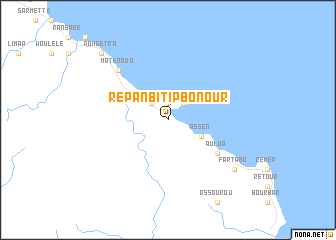 map of Répanbitipbonour