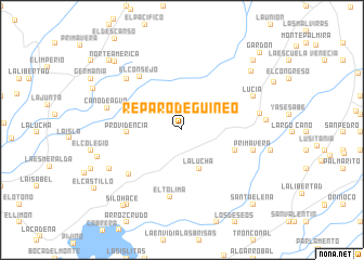 map of Reparo de Guineo