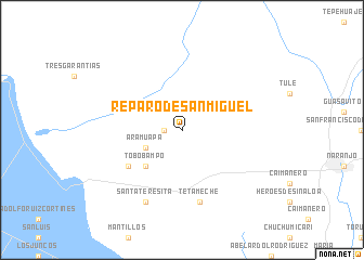 map of Reparo de San Miguel