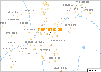 map of Repartición