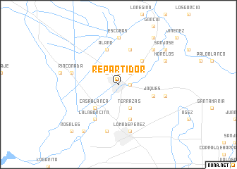 map of Repartidor