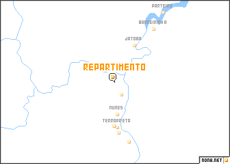 map of Repartimento