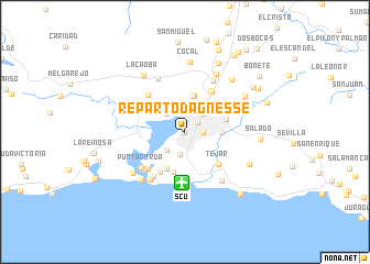 map of Reparto Dagnesse