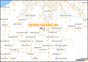 map of Reparto Especial