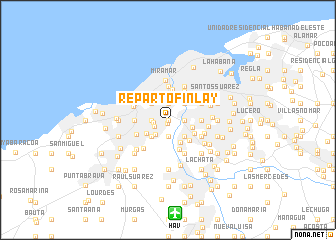 map of Reparto Finlay